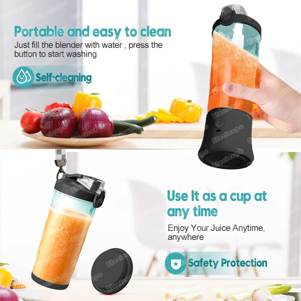 Portable Smoothie Blender BPA Free  K-lerta Shop   