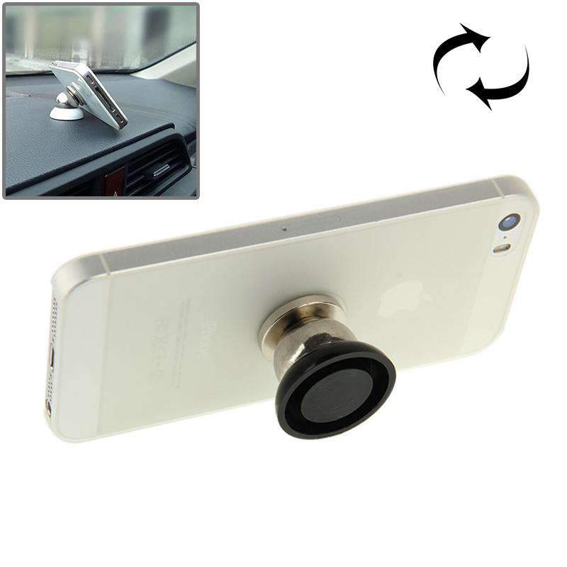 Magnetic Car Cell Phone Holder Mount Dash 360 Rotating For iPhone GPS Mobile & Laptop Accessories Silver Millie   