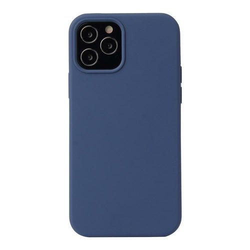 AMZER Silicone Skin Jelly Case for iPhone 12 Max Consumer Electronics Silver Millie Diamond Blue  