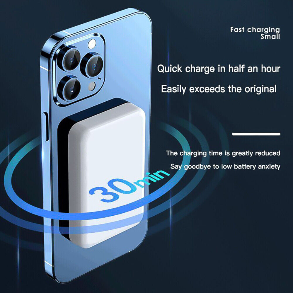 20000Mah Power Bank Magnetic Battery Pack Wireless Charger for Iphone 14/13/12  K-lerta Shop   