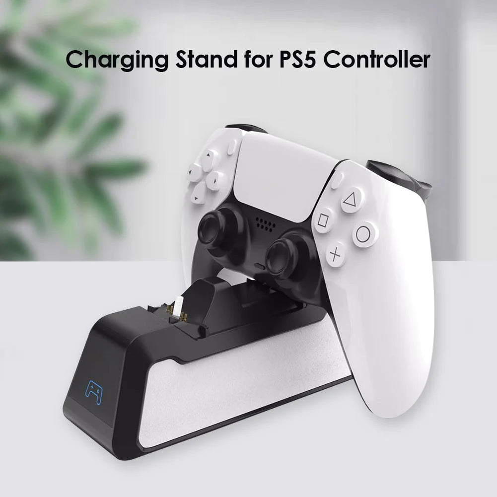 Dual Fast Charger Sony PS5 Wireless Controller USB 3.1 Dock Station  K-lerta Shop   