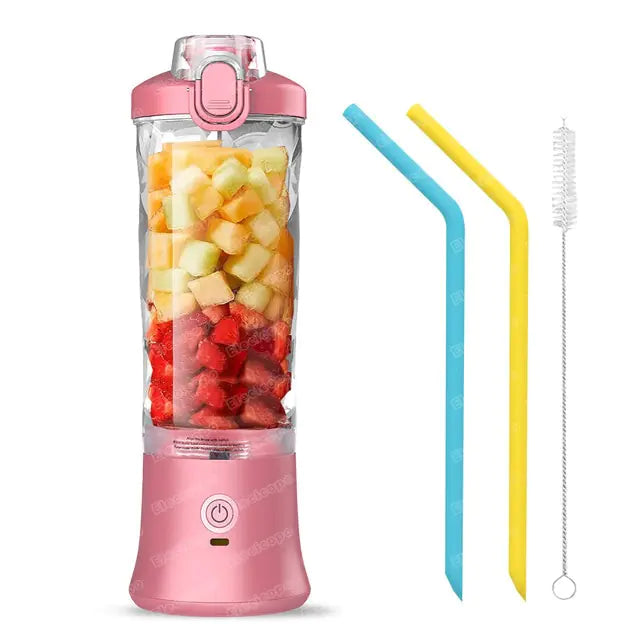 Portable Smoothie Blender BPA Free  K-lerta Shop Pink  