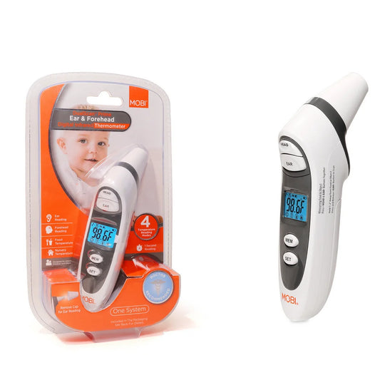 Dualscan Prime Ear & Forehead Thermometer with Food & Bottle Readings, Fever Thermometer, Object Thermometer, Baby Food Thermometer, Hsa Eligible/Approved, over 8 Million Sold  K-lerta Shop   