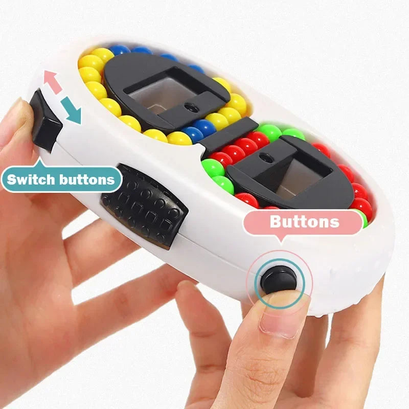 Rotating Magic Beans Cube Fingertip Fidgeted Toys Kids Adults Stress Relief Spin Bead Puzzles Children Education Intelligence  K-lerta Shop   