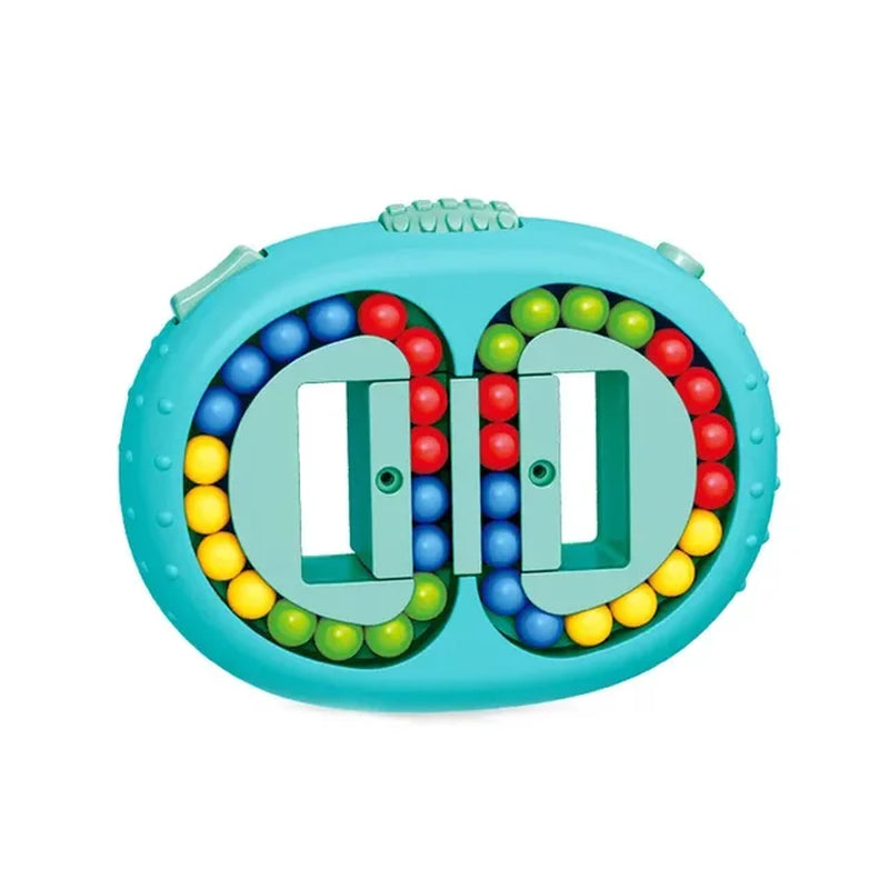 Rotating Magic Beans Cube Fingertip Fidgeted Toys Kids Adults Stress Relief Spin Bead Puzzles Children Education Intelligence  K-lerta Shop Green (200002984)  