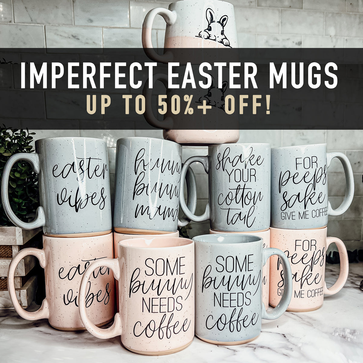 Imperfect Easter Mugs (Read Description) Other Cerise Thalassa   