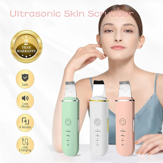 Beauty Ultrasonic Skin Scrubber  K-lerta Shop   