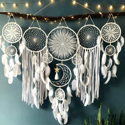 5pcs/set Dream Catchers Boho Home Decor Macrame Dream catchers  K-lerta Shop   