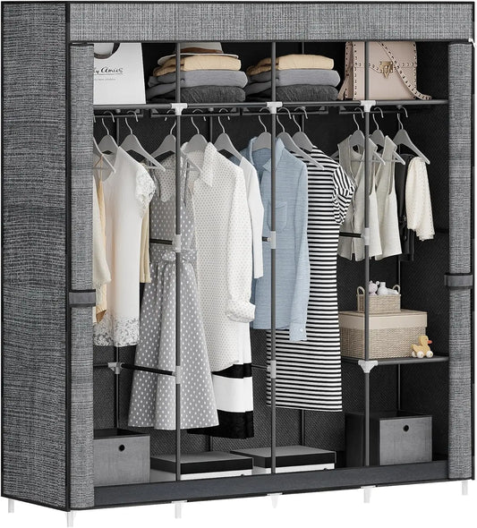 Closet Wardrobe, Portable Closet for Bedroom, Clothes Storage Organizer  K-lerta Shop   