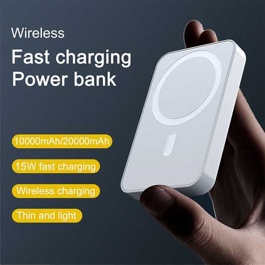 20000Mah Power Bank Magnetic Battery Pack Wireless Charger for Iphone 14/13/12  K-lerta Shop   