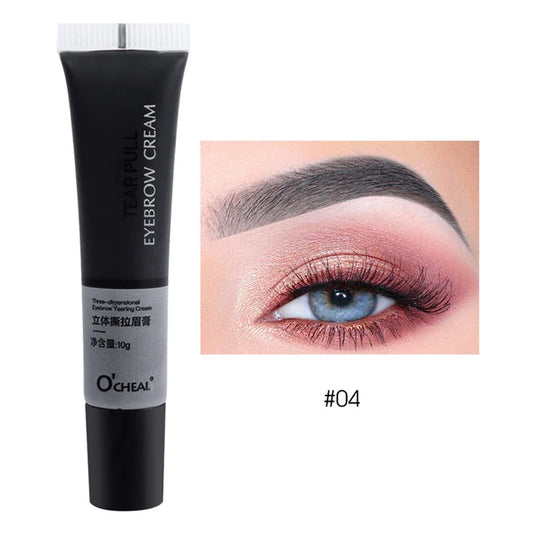 15-Minute Eyelash Eyebrow Dye Tint Fast Tint Easy Dye Gel Eyelash Kit Semi Permanent Eyebrows Tint Dye Makeup Eyebrow Cream  K-lerta Shop Grey  