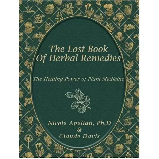 The Lost Book of Herbal Remedies the Healing Power of Plant Medicine Colored Inner Pages Paperback  K-lerta Shop   