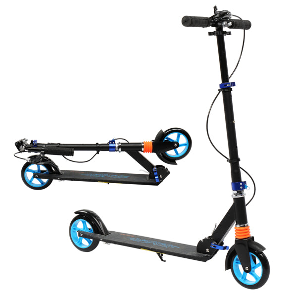 Scooter for Adult&Teens 3 Height Adjustable Easy Folding Sports & Outdoors Teal Simba   