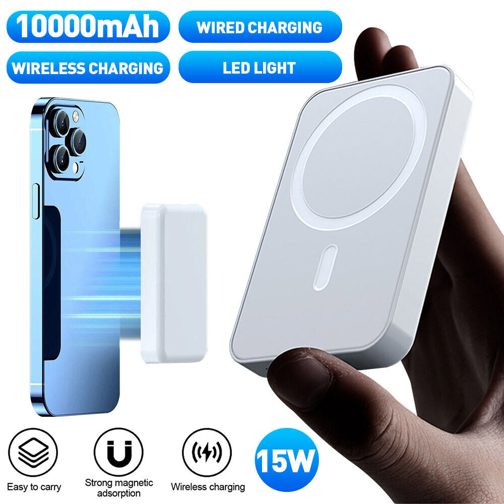 20000Mah Power Bank Magnetic Battery Pack Wireless Charger for Iphone 14/13/12  K-lerta Shop   