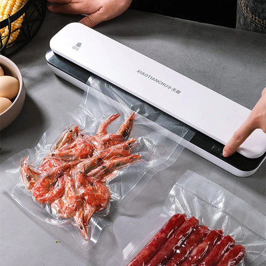 Xiaomi New Electric Sealing Machine 220V Household Vacuum Sealing Machine Food Packing Machine Kitchen Sealing Packaging Machine  K-lerta Shop   