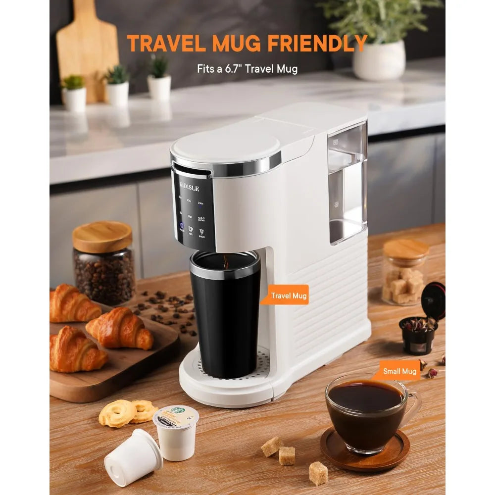 2023 New 3 in 1 Single Serve Coffee Maker for K Cup Pods & Ground Coffee & Teas  K-lerta Shop   