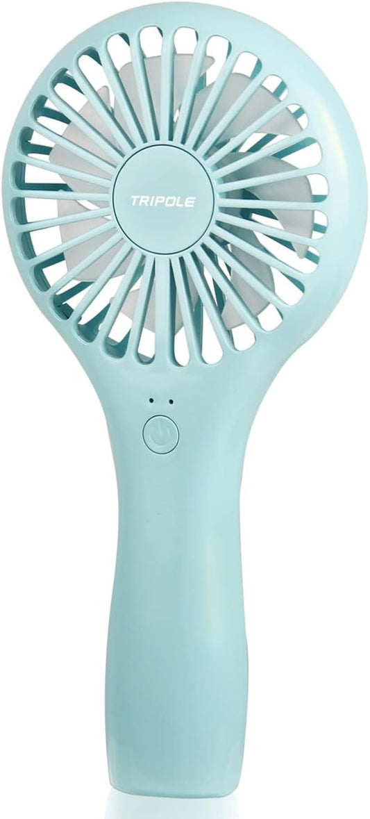 Mini Handheld Fan Battery Operated Small Personal Portable Speed Adjustable USB Rechargeable Fan Cute Design Powerful Eyelash Fan for Stylish Kids Girls Women Men Indoor Outdoor Travelling  K-lerta Shop   