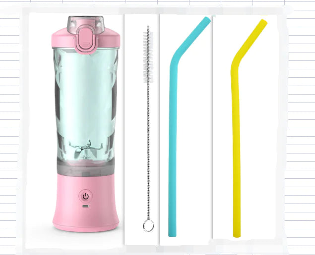 Portable Smoothie Blender BPA Free  K-lerta Shop Pink 2  