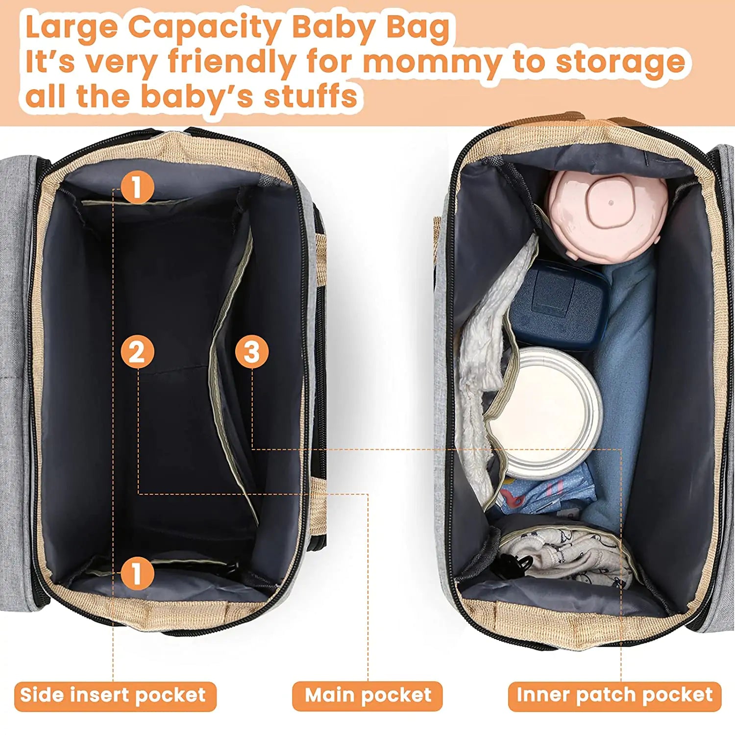 Portable Baby Bed  K-lerta Shop   