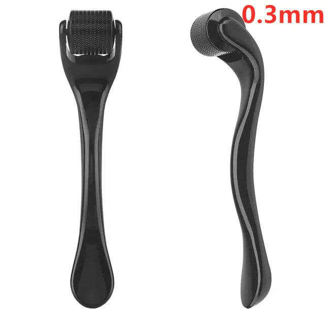 Derma Face Roller  K-lerta Shop Black 0.3mm 0.3mm 