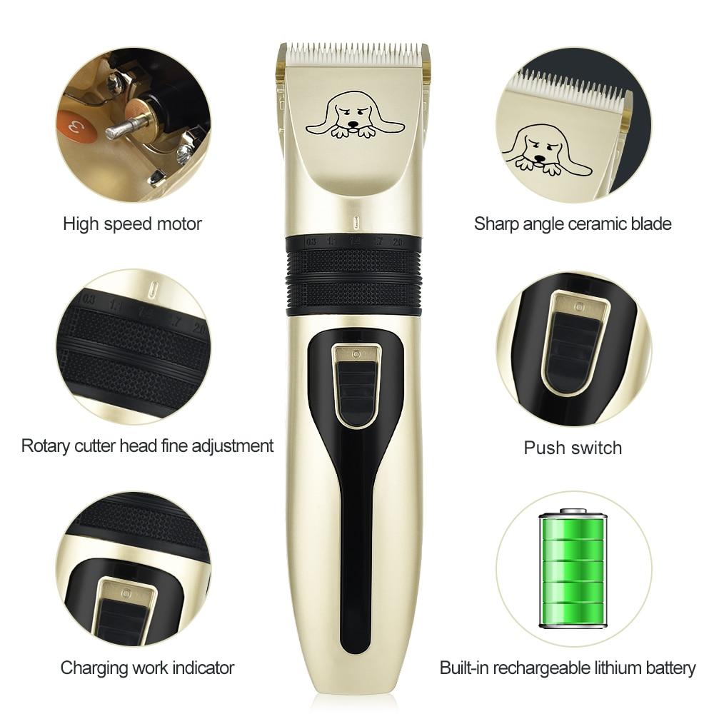 Pet Hair Clipper Set Petcare Yellow Pandora   