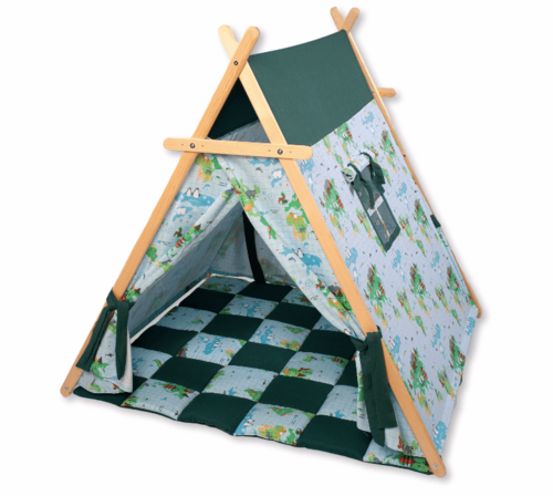 World Map Play Tent and Play Mat Furniture Red Oceanus Play Tent Only  