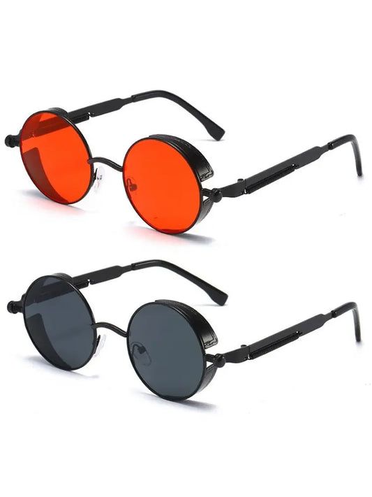 Men and Women Fashion Round Sun Glasses  K-lerta Shop   